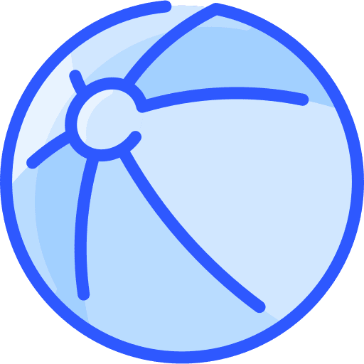 Beach ball holidays summer toy icon Beach ball holidays summer toy icon