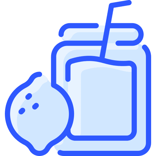 Lemonade drink glass lemonade icon Lemonade drink glass lemonade icon