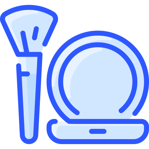 Makeup beauty brush grooming icon