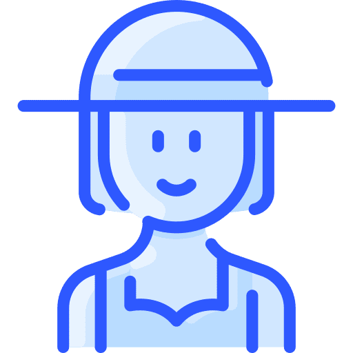Woman traveler avatar tourist icon Woman traveler avatar tourist icon