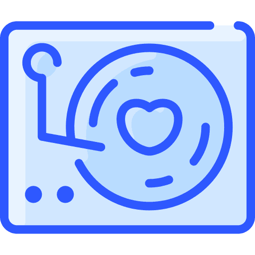 Dj mixer dj mixer electronics heart icon Dj mixer dj mixer electronics heart icon