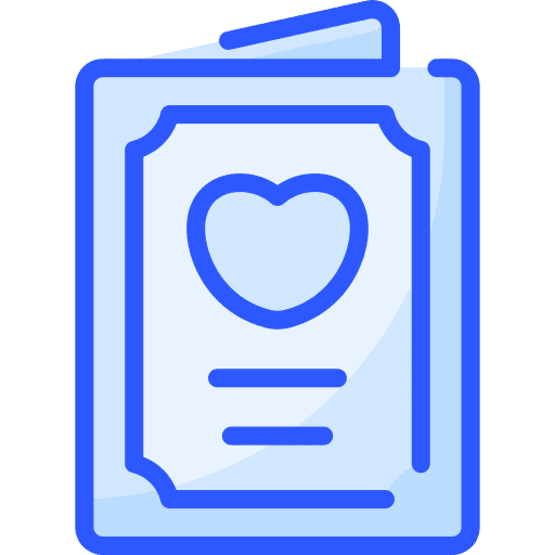Wedding card communications heart wedding invitation icon Wedding card communications heart wedding invitation icon