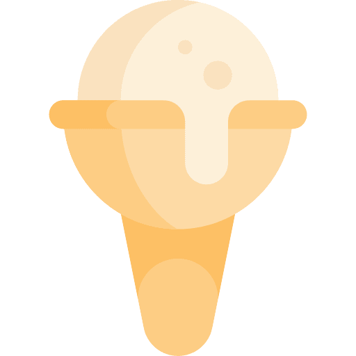Ice cream vacation summer holidays sweet icon
