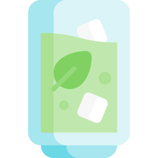 Mojito cold season vacation icon Mojito cold season vacation icon