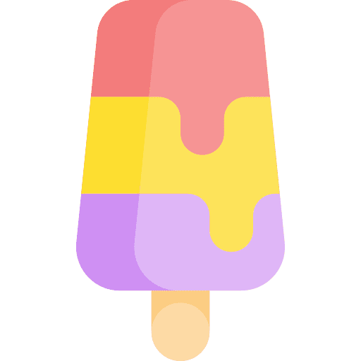 Popsicle holiday food and restaurant vacation icon