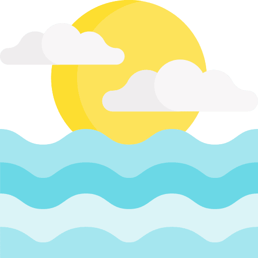 Ocean ocean season sunrise icon Ocean ocean season sunrise icon
