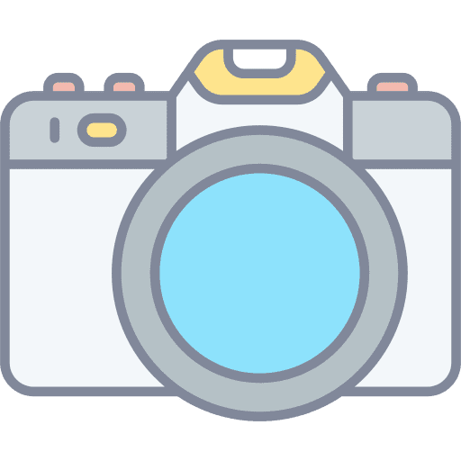 Camera traveling electronics ar camera icon