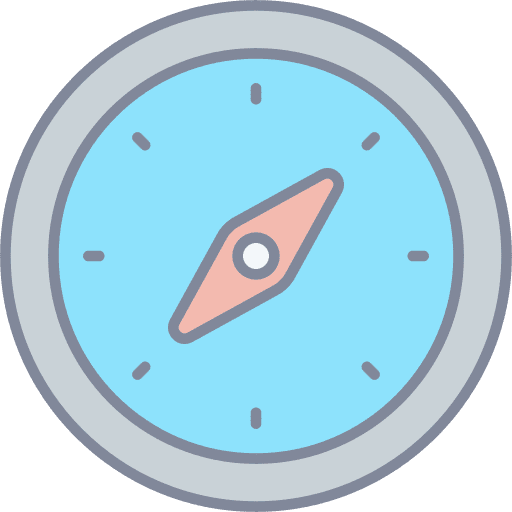 Compass search orientation cardinal points icon Compass search orientation cardinal points icon