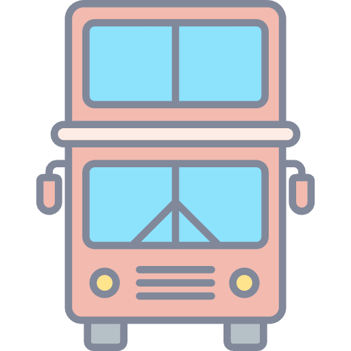 Double decker bus transportation double decker vehicle icon Double decker bus transportation double decker vehicle icon