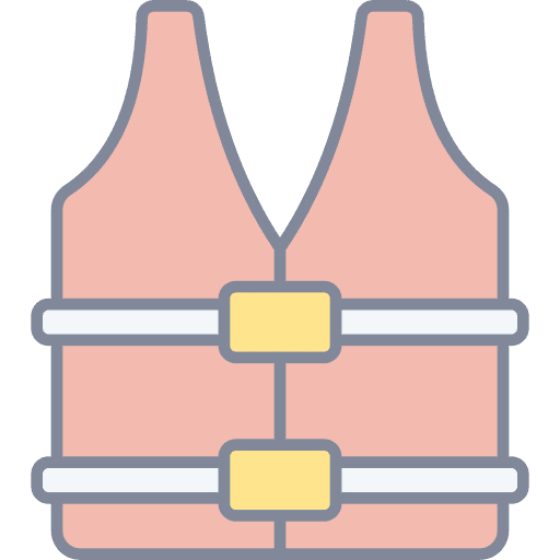 Lifesaver vest life jacket security safety icon Lifesaver vest life jacket security safety icon