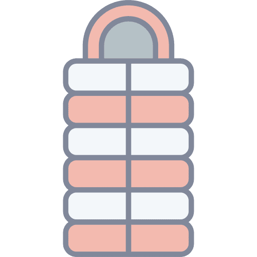 Sleeping bag sleeping adventure bag icon Sleeping bag sleeping adventure bag icon