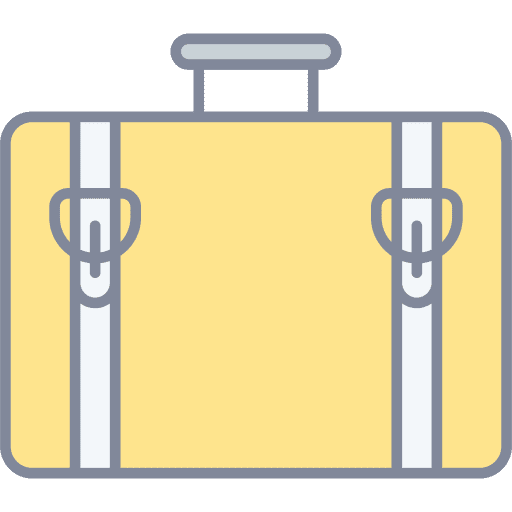 Suitcase travel business bag icon Suitcase travel business bag icon