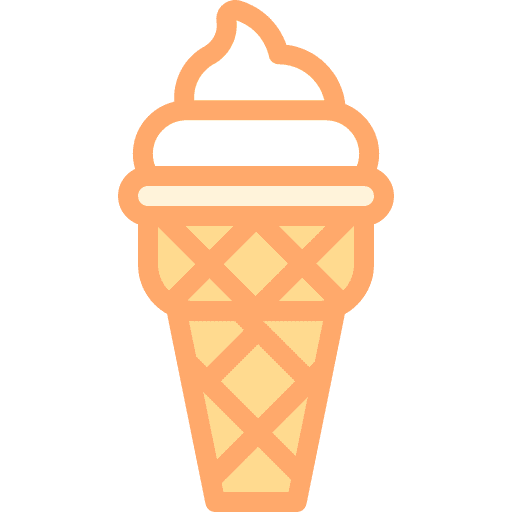 Ice cream cone dessert ice cream cone icon