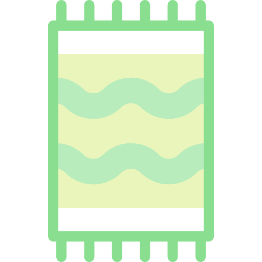 Beach towel beach towel summertime relax icon