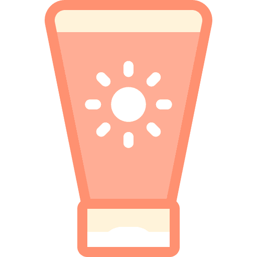 Sun lotion sun protection uv protection sun block icon