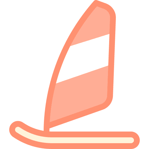 Windsurf sail adventure sports windsurf icon