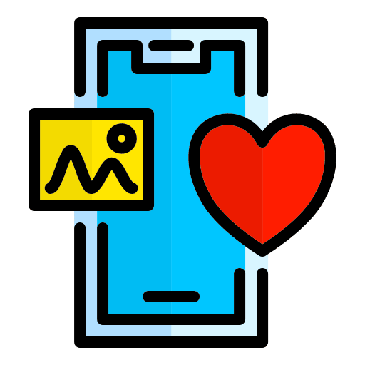 Mobile social media image photography icon Mobile social media image photography icon