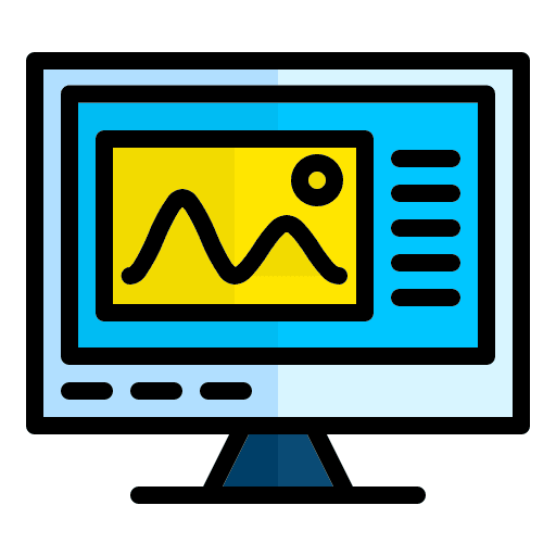 Photo editing edition social media editor icon Photo editing edition social media editor icon