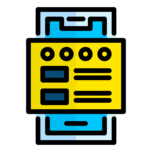 Timeline social network social media pin icon Timeline social network social media pin icon