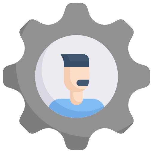 Customer service support technical support call icon