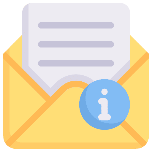 Email communications envelope interface icon