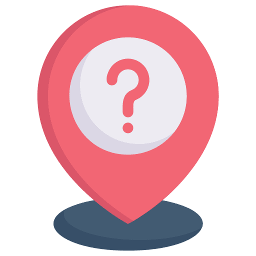 Place communications adress maps and location icon