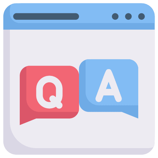 Faq faq website questions icon