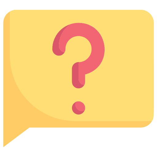 Question help question mark bubble warp icon