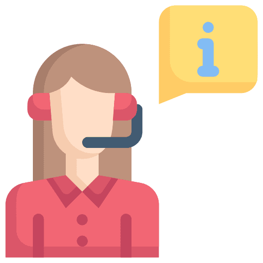 Support communications customer service agent customer support icon