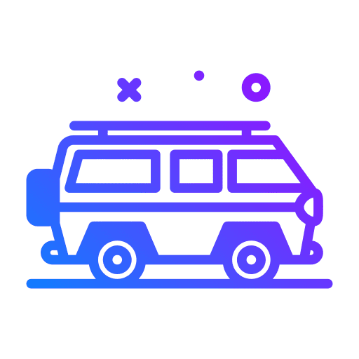 Camper van camper van recreational vehicle caravan icon Camper van camper van recreational vehicle caravan icon