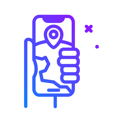 Navigation mobile phone smartphone pin icon Navigation mobile phone smartphone pin icon