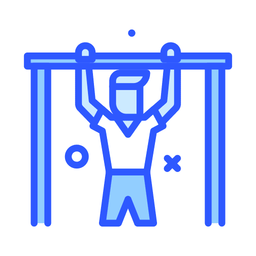 Body weight body weight fitness exercise icon