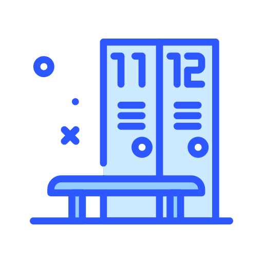 Locker room gym school locker locker room icon