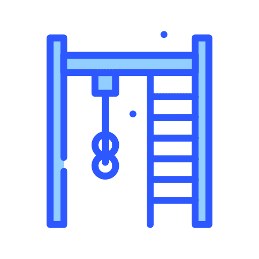 Rings equipment gym equipment sports and competition icon
