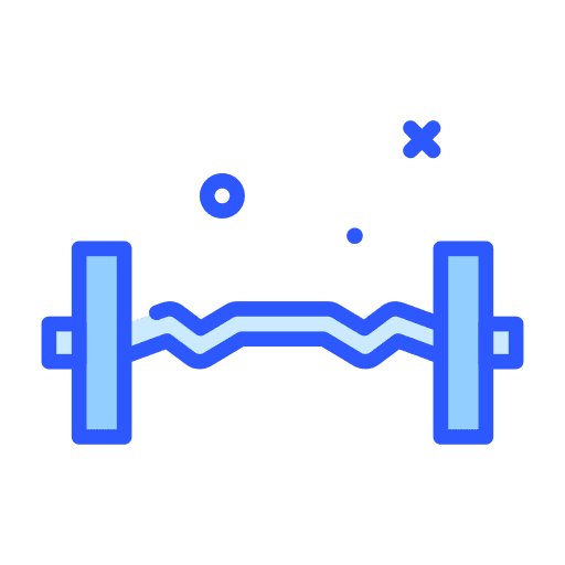 Weight bar weight bar lift sports and competition icon