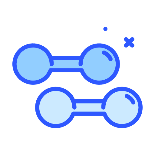 Weights exercise lift fitness icon