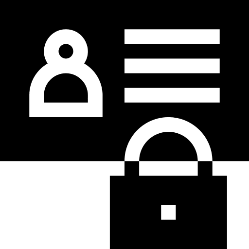 Data protection padlock protect data protection icon