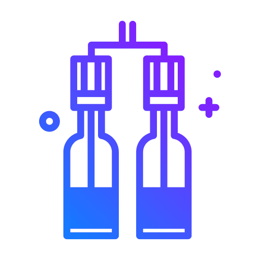Process making bottle process icon Process making bottle process icon