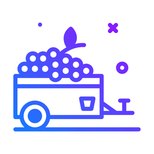Transport grapes deposit transport icon Transport grapes deposit transport icon