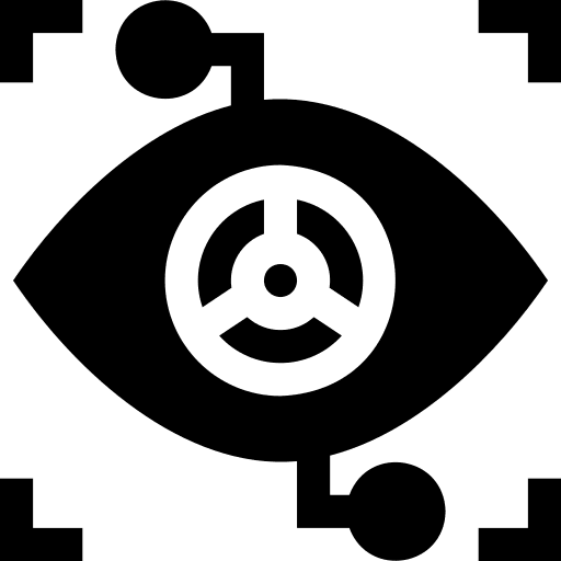 Eye recognition eye recognition electronics ui icon Eye recognition eye recognition electronics ui icon