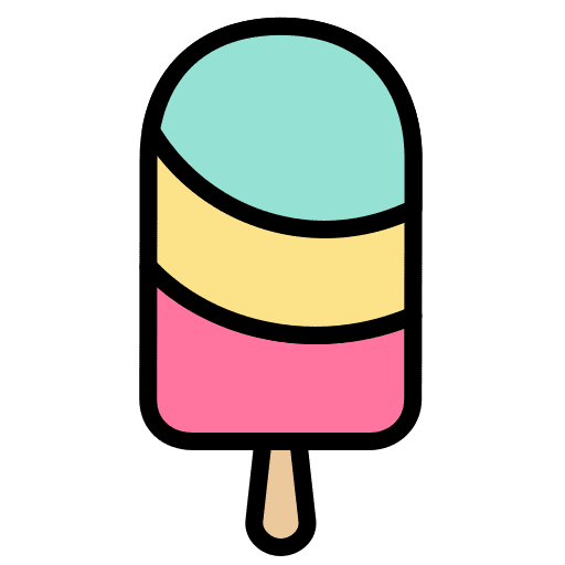 Ice lolly summer food ice lolly icon