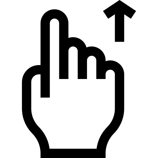 Scroll scroll fingers gestures icon Scroll scroll fingers gestures icon