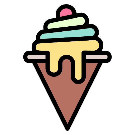 Ice cream milk cream food icon
