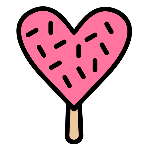 Ice cream stick food and restaurant ice icon Ice cream stick food and restaurant ice icon