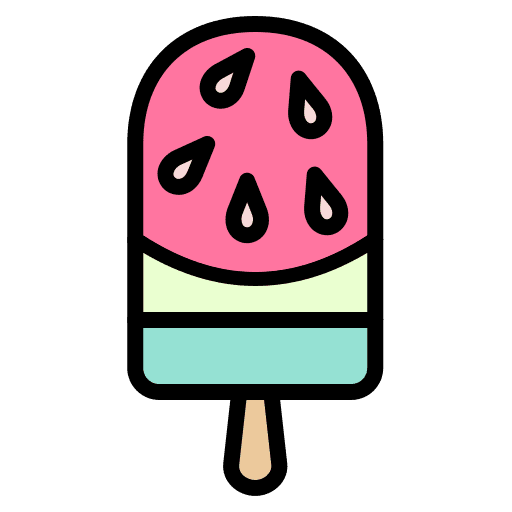 Ice cream sweet vitamins food and restaurant icon Ice cream sweet vitamins food and restaurant icon