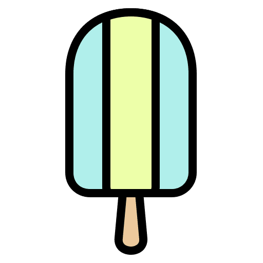 Popsicle cold ice cream cream icon
