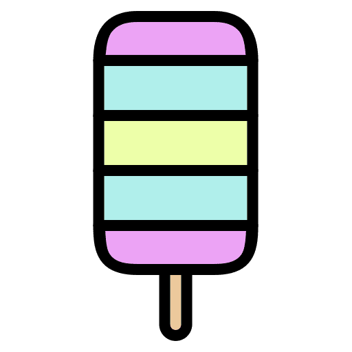 Popsicle ice cream stick dessert ice lolly icon Popsicle ice cream stick dessert ice lolly icon
