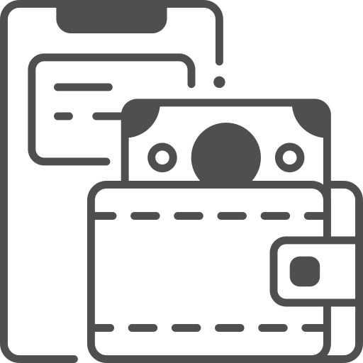 Online payment ecommerce commerce and shopping mobile payment icon Online payment ecommerce commerce and shopping mobile payment icon