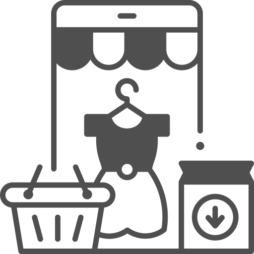 Purchase shopping bag purchase order online shop icon Purchase shopping bag purchase order online shop icon