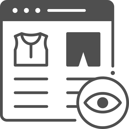 Recent recent shopping list view icon Recent recent shopping list view icon